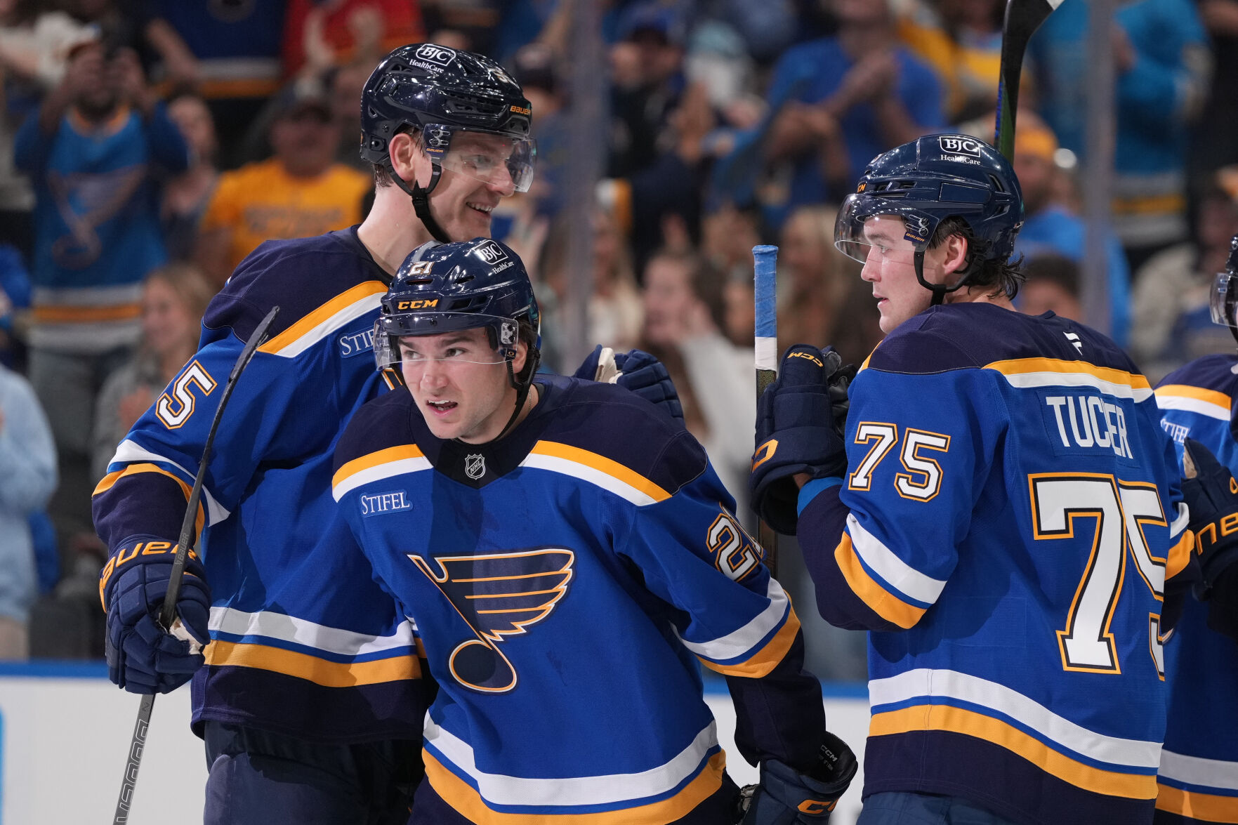 Stars Blues Hockey
